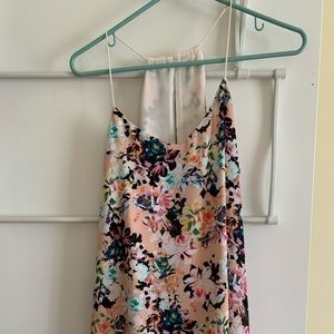 Flowy floral Womens tank